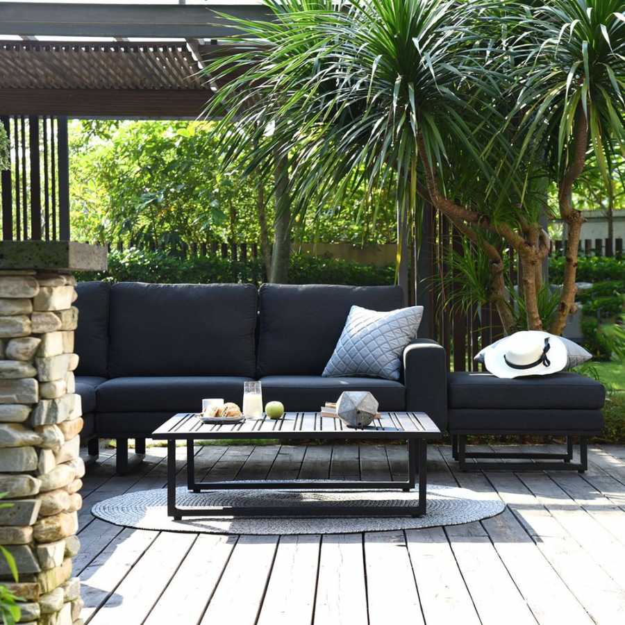 Maze Ethos 6 Seater Outdoor Corner Sofa Set - Charcoal