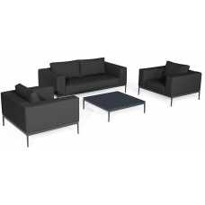 Maze Eve 4 Seater Outdoor Sofa Set - Charcoal