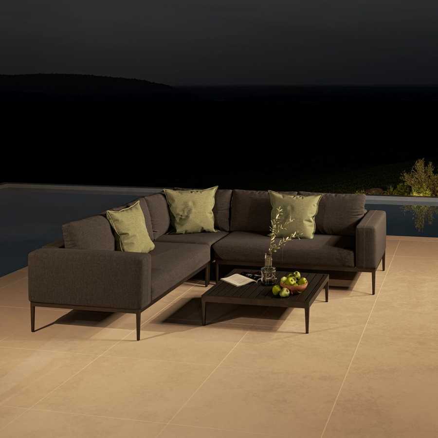 Maze Eve Outdoor Corner Sofa Set - Charcoal