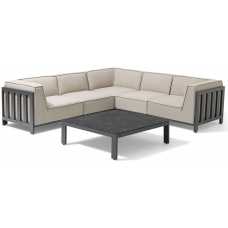 Maze Ibiza 5 Seater Outdoor Corner Sofa Set