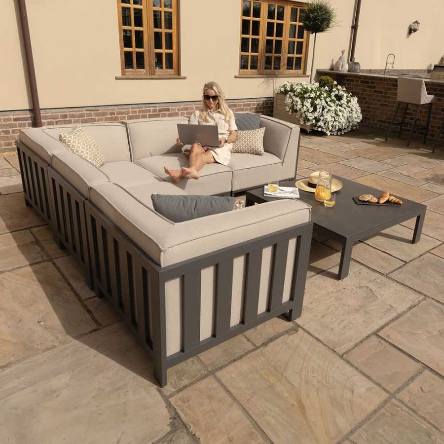 Maze Ibiza 5 Seater Outdoor Corner Sofa Set