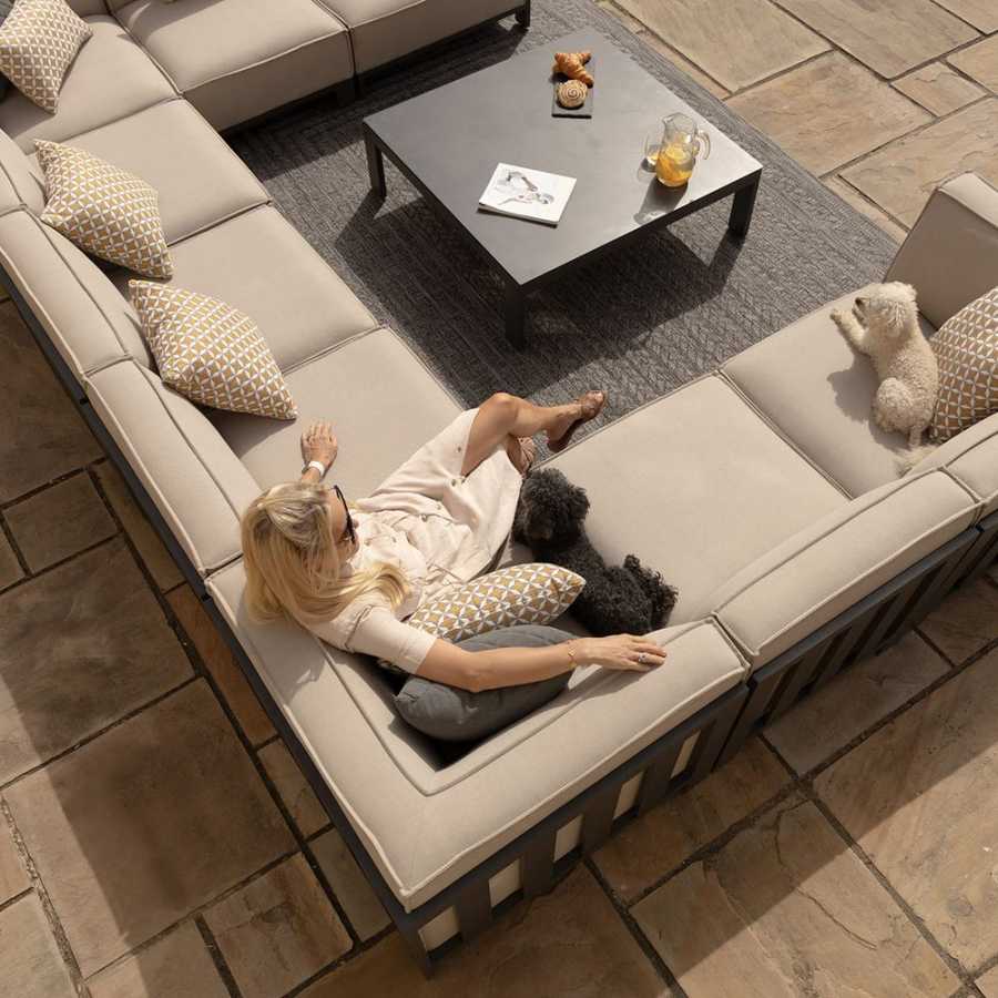 Maze Ibiza U-Shaped Outdoor Corner Sofa Set