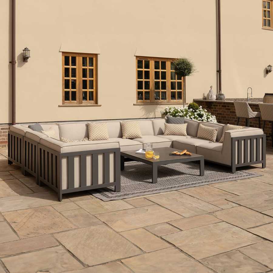 Maze Ibiza U-Shaped Outdoor Corner Sofa Set