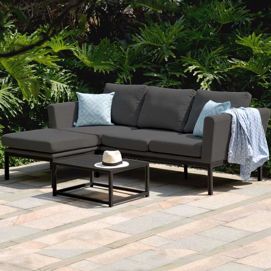 Maze Pulse Outdoor Sofa Set - Charcoal