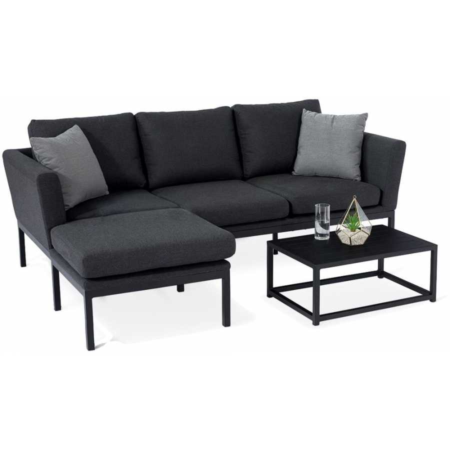 Maze Pulse Outdoor Sofa Set - Charcoal