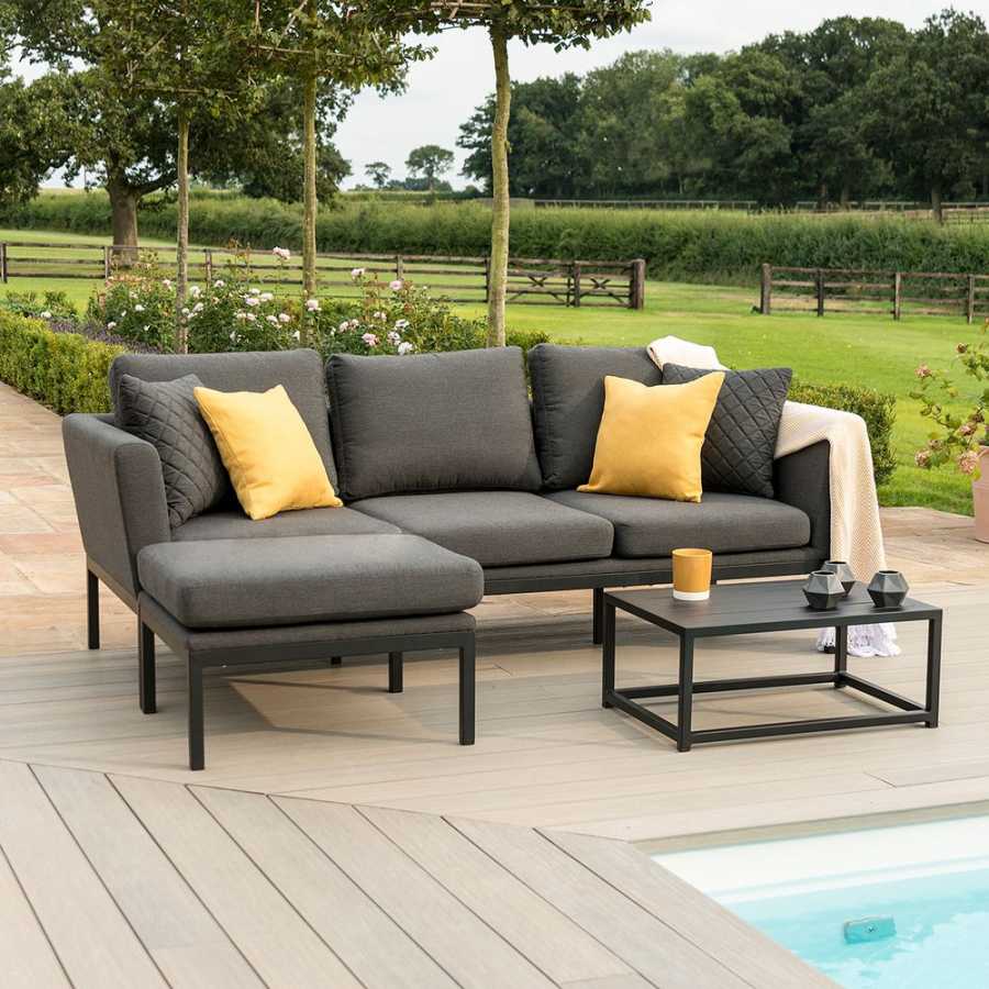 Maze Pulse Outdoor Sofa Set - Charcoal