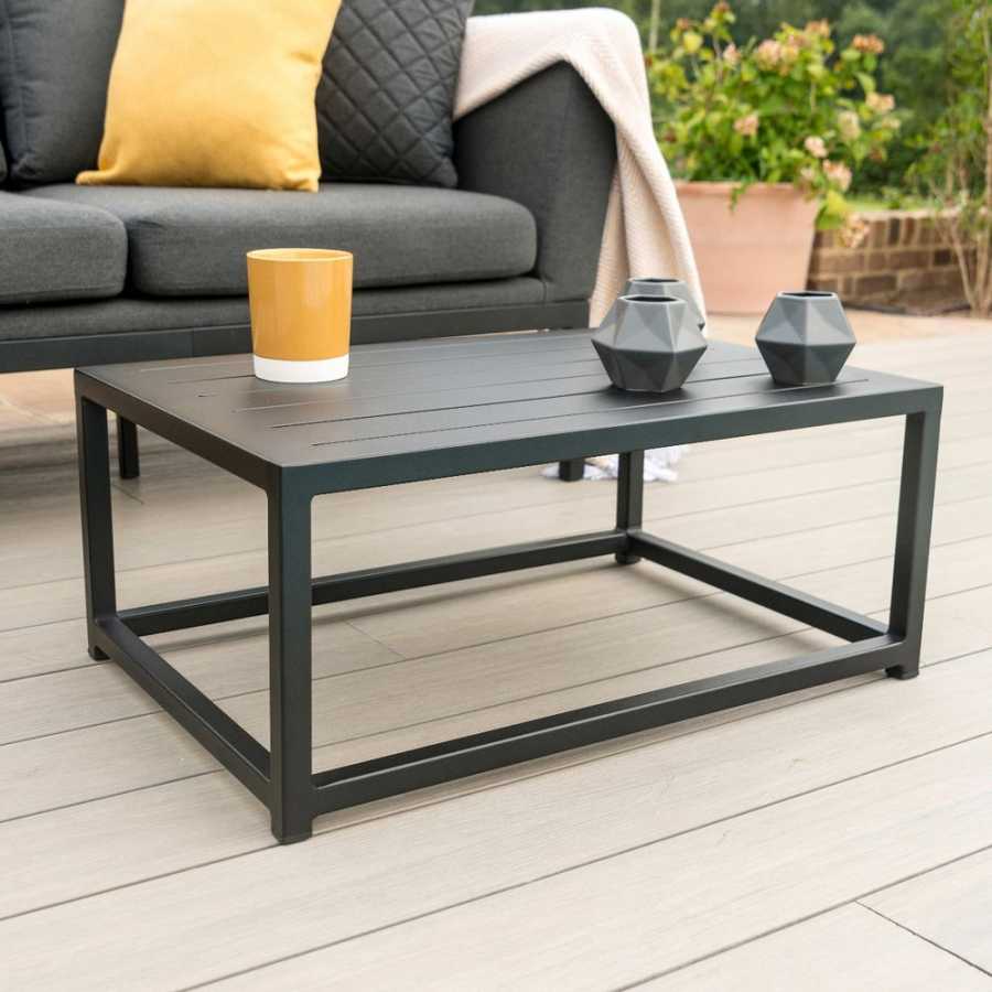 Maze Pulse Outdoor Sofa Set - Charcoal