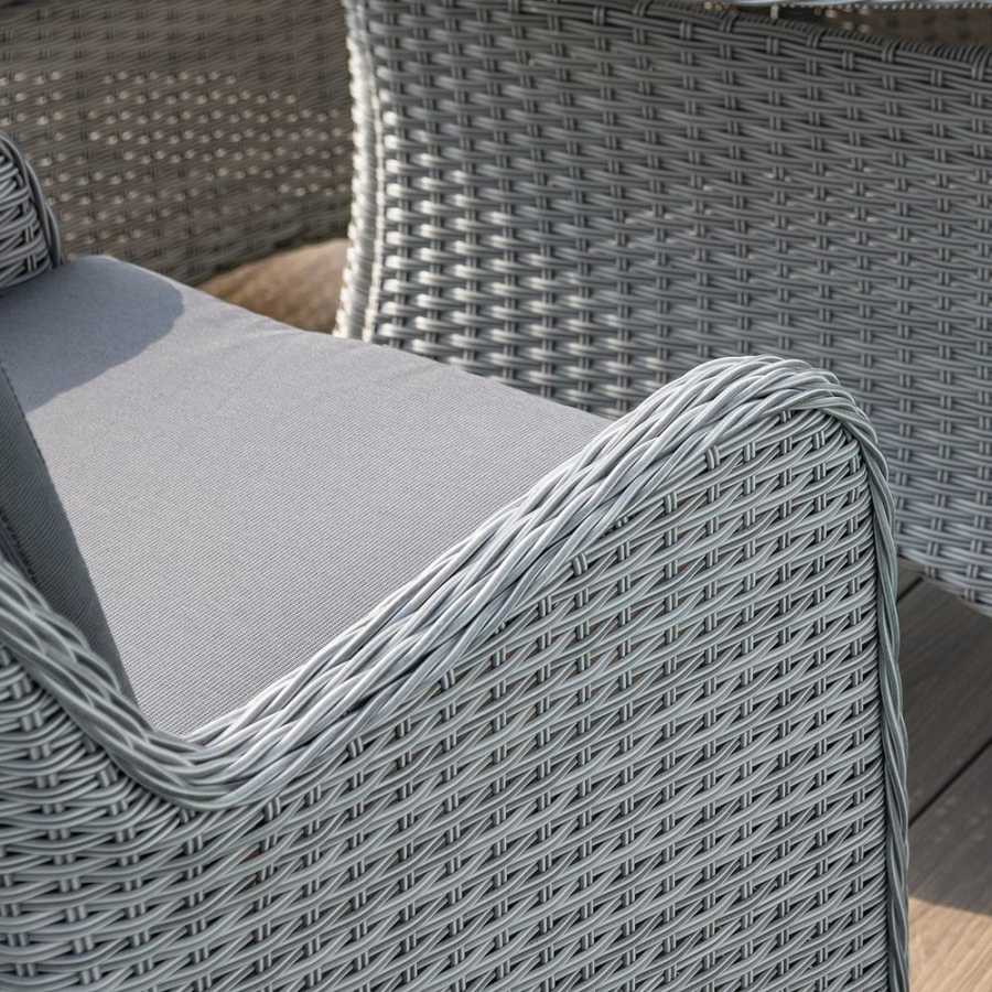 Maze Ascot Round 4 Seater Outdoor Dining Set