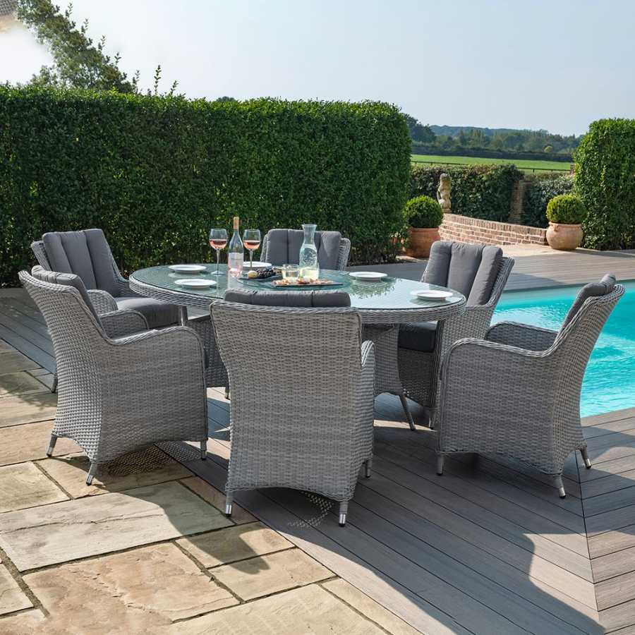 Maze Ascot Oval 6 Seater Outdoor Dining Set