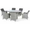 Maze Ascot Oval 6 Seater Outdoor Dining Set