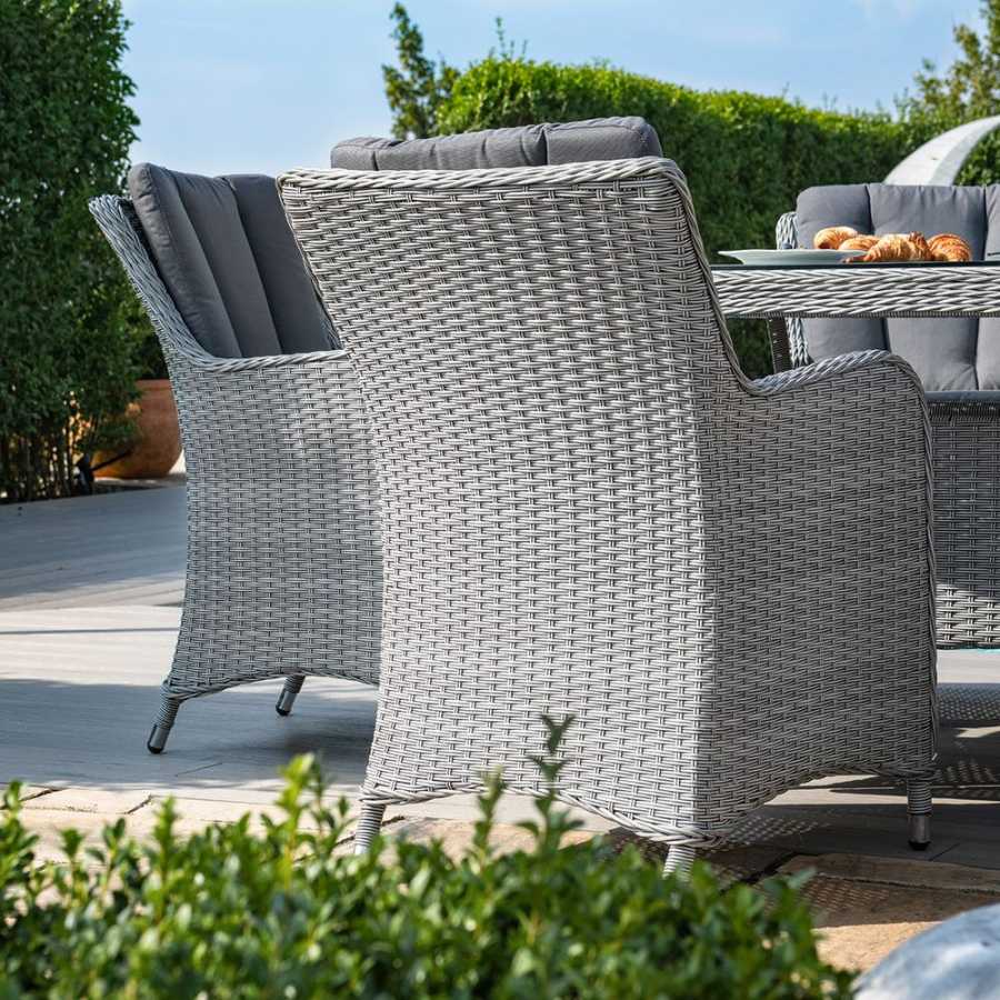 Maze Ascot Oval 6 Seater Outdoor Dining Set