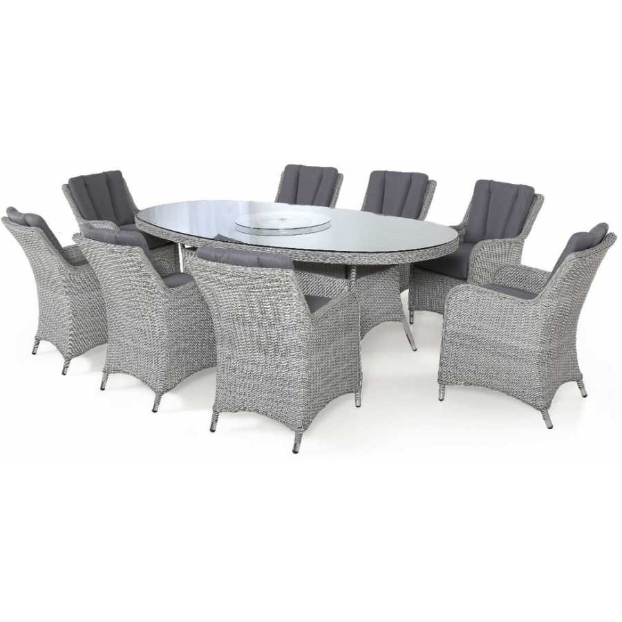 Maze Ascot Oval 8 Seater Outdoor Dining Set