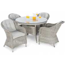 Maze Oxford Heritage 4 Seater Outdoor Dining Set