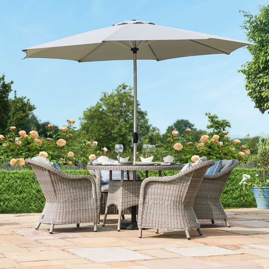 Maze Oxford Heritage 4 Seater Outdoor Dining Set