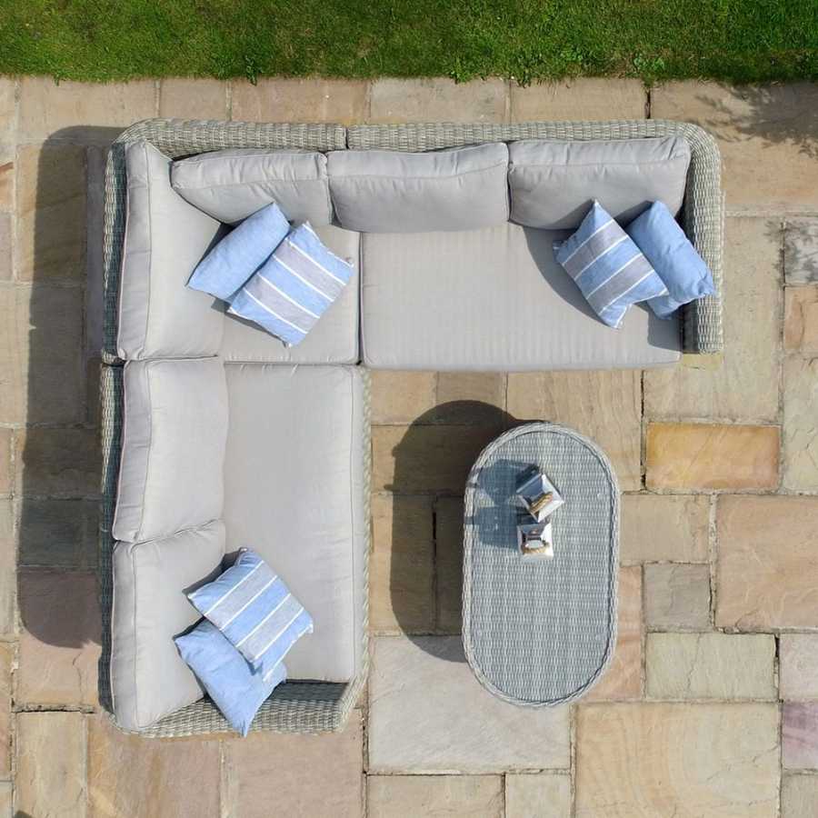 Maze Oxford 5 Seater Outdoor Corner Sofa Set