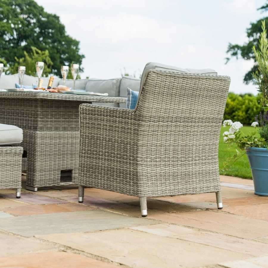 Maze Oxford 10 Seater Outdoor Corner Sofa Set With Rising Ice Bucket Table