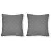 Maze Quilted Outdoor Cushions - Set of 2 - Flanelle