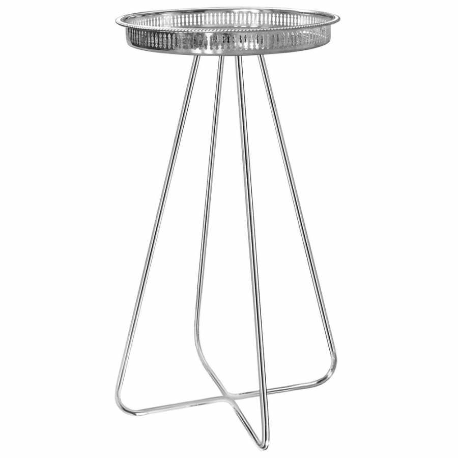 Mineheart New Casablanca Side Tables - Set of 3 - Silver - Large