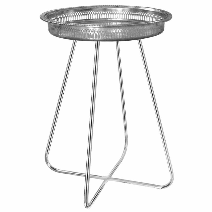 Mineheart New Casablanca Side Tables - Silver - Medium
