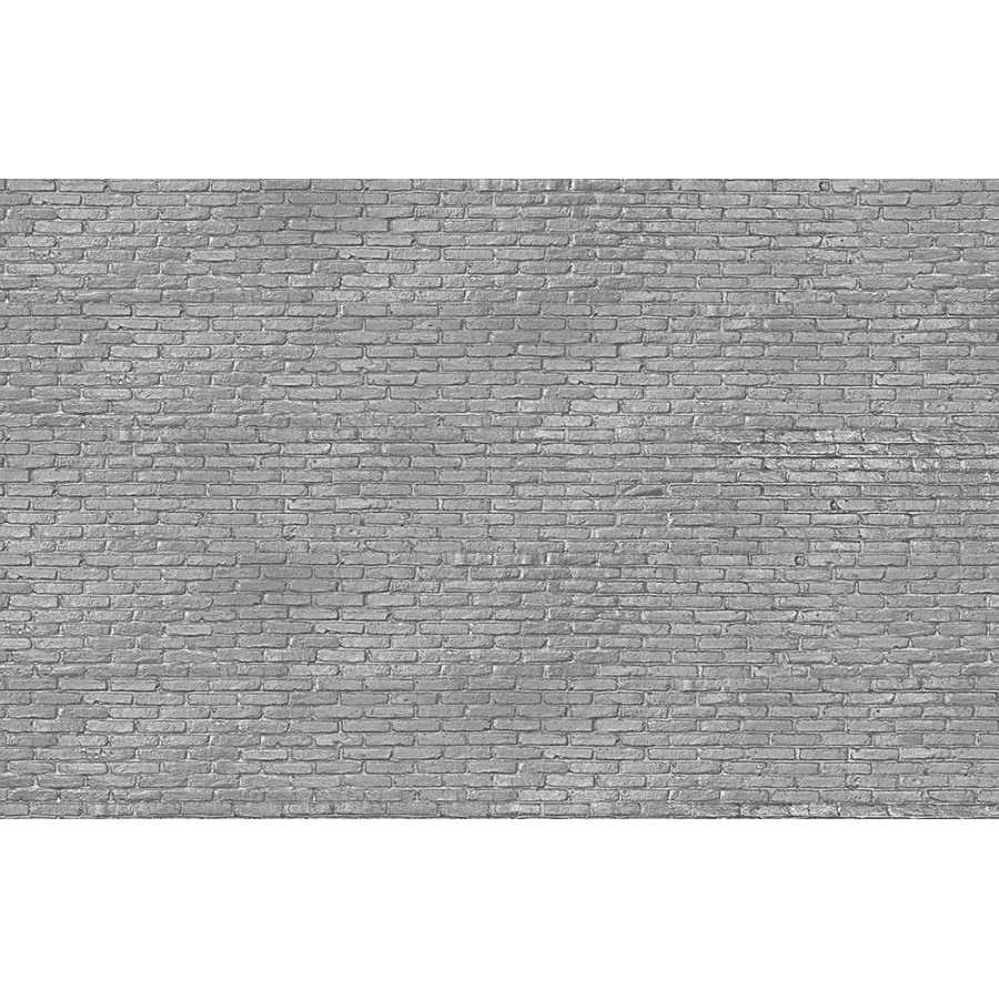 NLXL Materials Silver Grey Brick PHM-34 Wallpaper