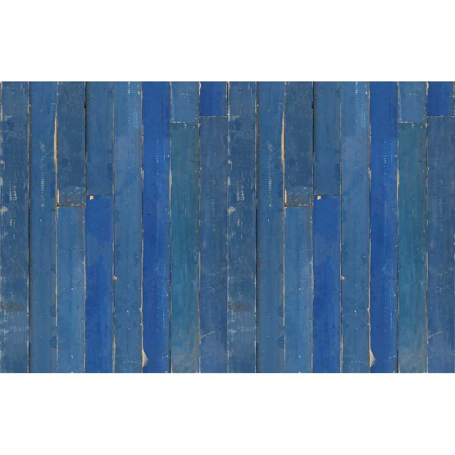 NLXL Materials Blue Scrapwood PHM-36 Wallpaper
