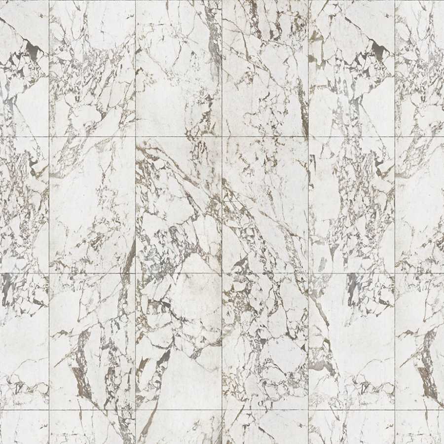 NLXL Materials White Tiles PHM-41A Wallpaper