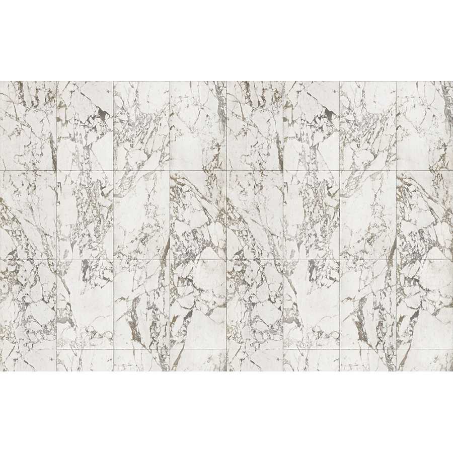 NLXL Materials White Tiles PHM-41A Wallpaper