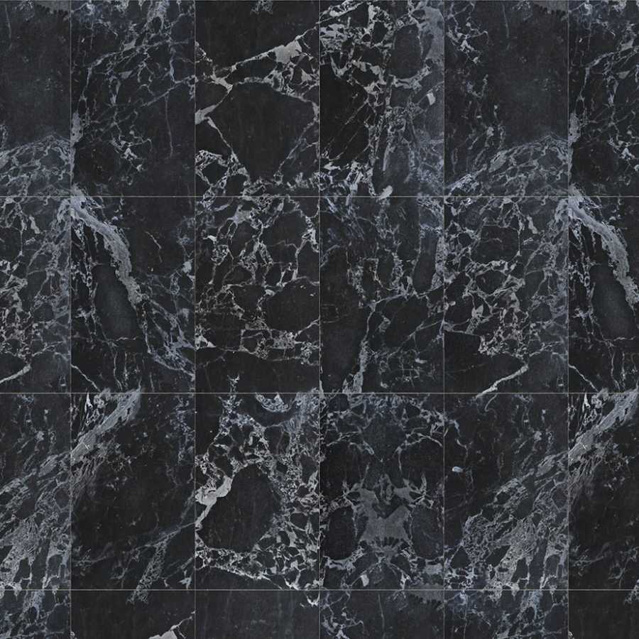 NLXL Materials Black Tiles PHM-51A Wallpaper