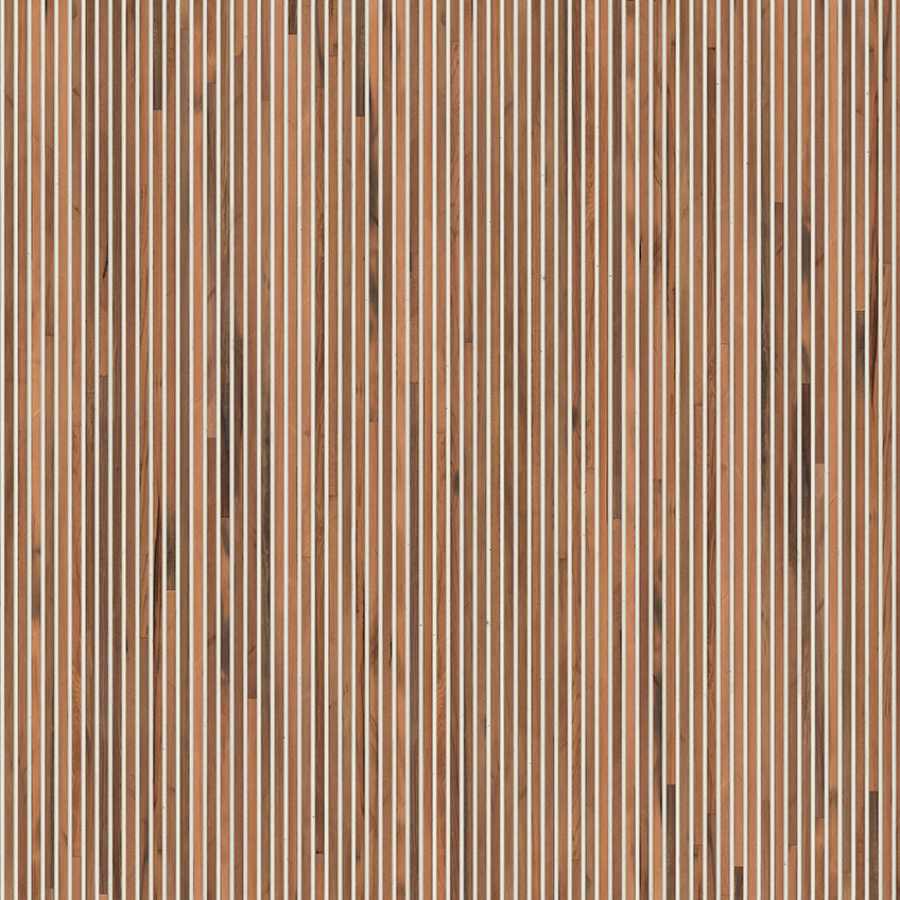 NLXL Timber Strips Teak On White TIM-02 Wallpaper