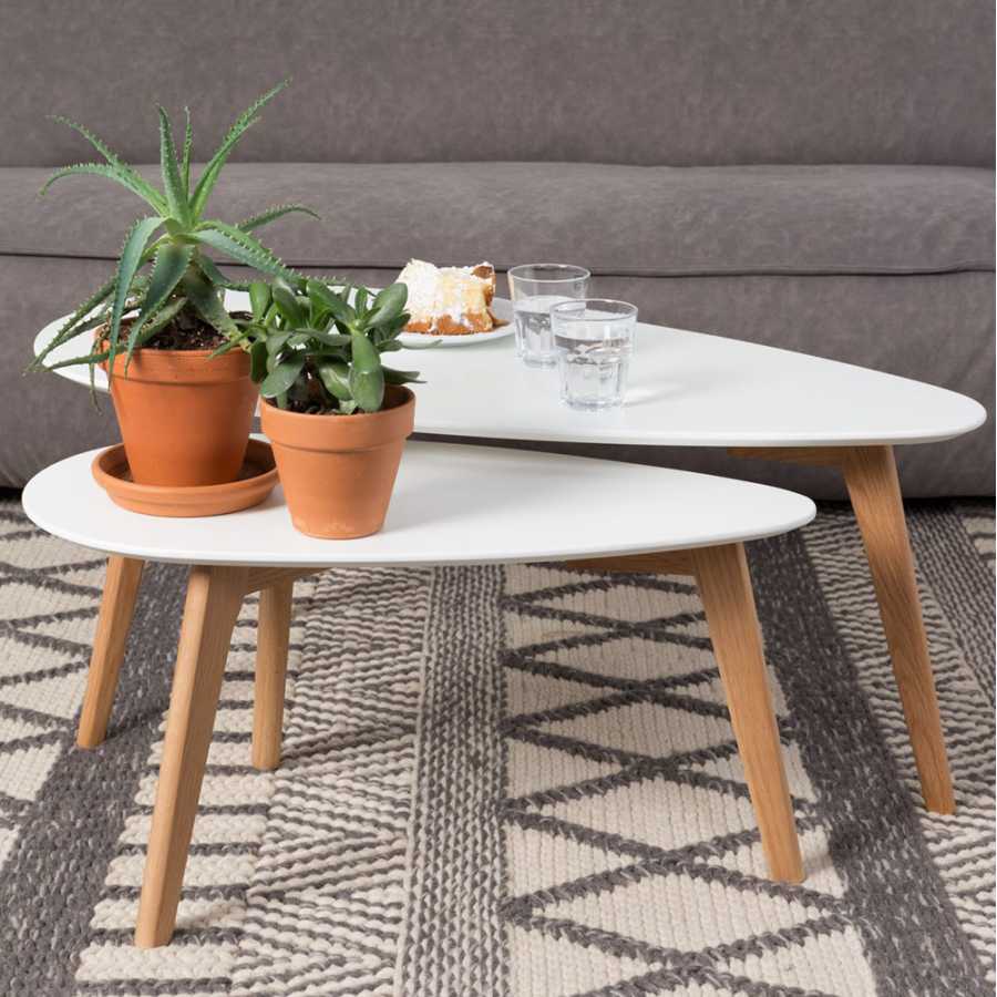 Naken Interiors Drop Coffee Tables - Set of 2