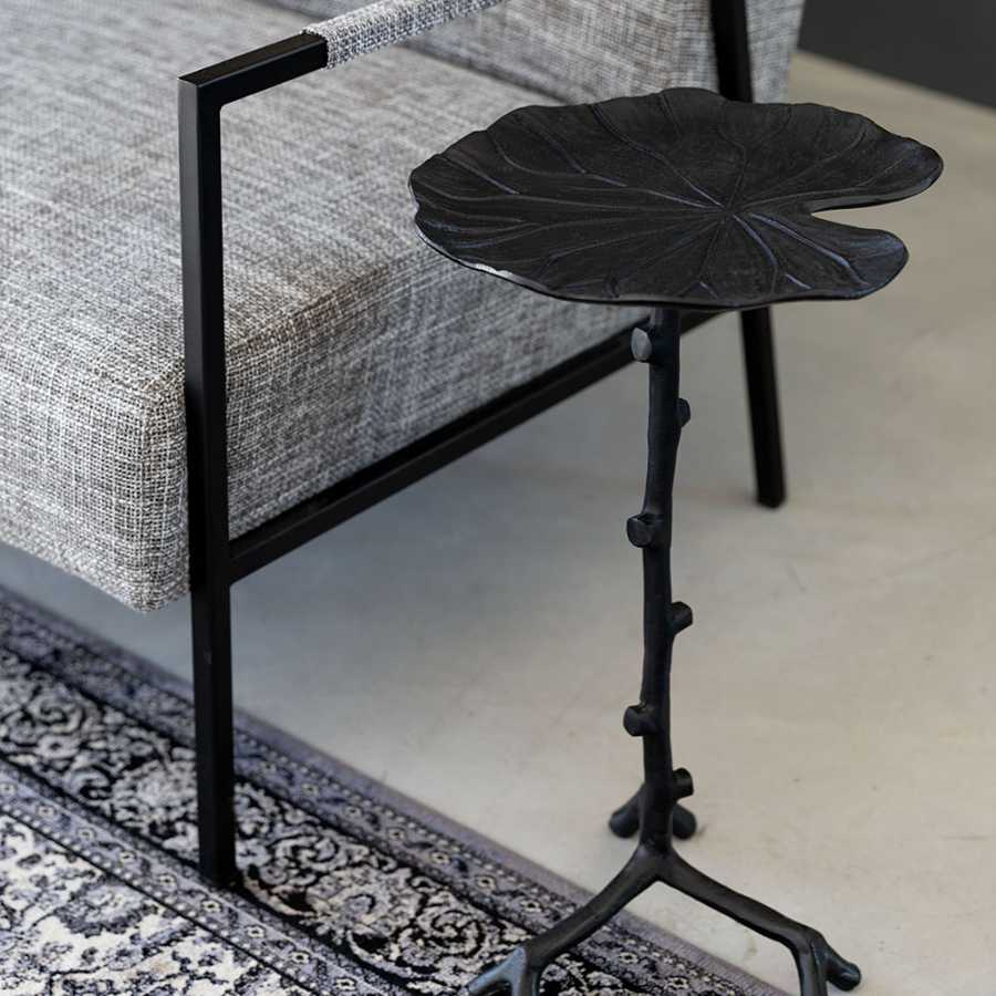 Naken Interiors Lily Side Table - Black