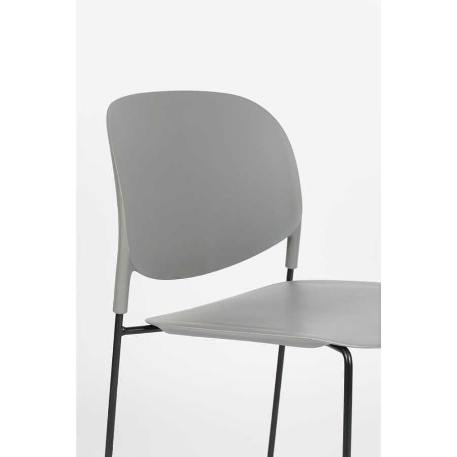 Naken Interiors Stacks Chair - Grey