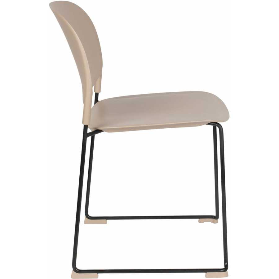 Naken Interiors Stacks Chair - Liver