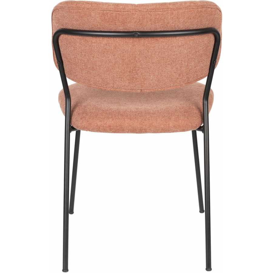 Naken Interiors Jolien Dining Chair - Black & Pink