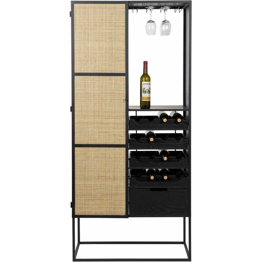 Naken Interiors Guuji High Wine Cabinet