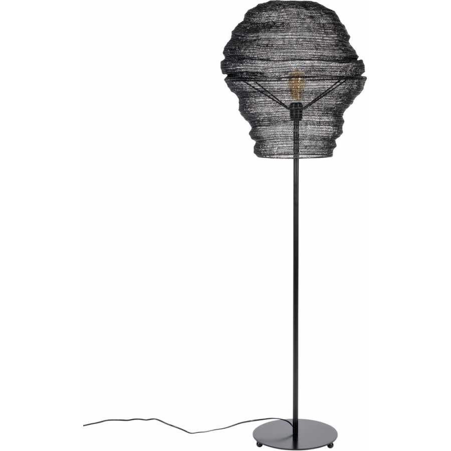 Naken Interiors Lena Floor Lamp - Black