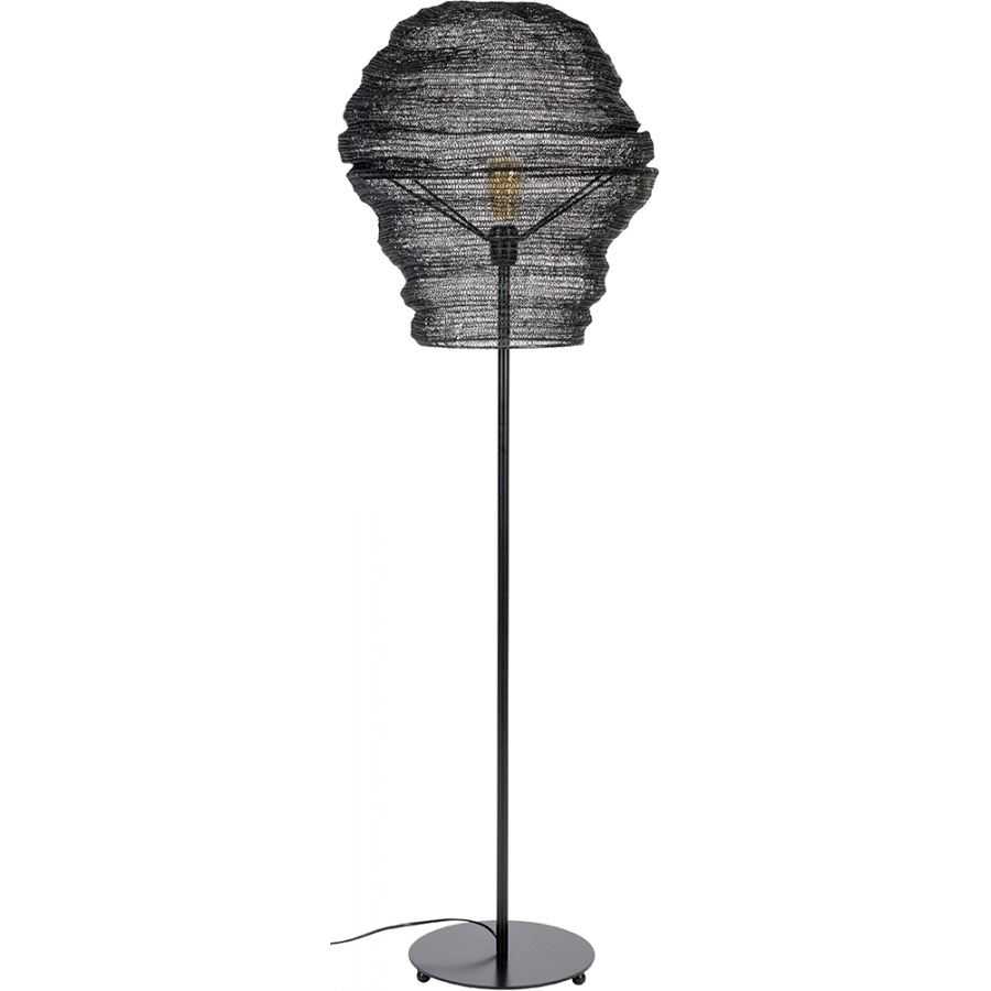 Naken Interiors Lena Floor Lamp - Black