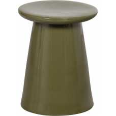 Naken Interiors Button Side Table - Warm Green