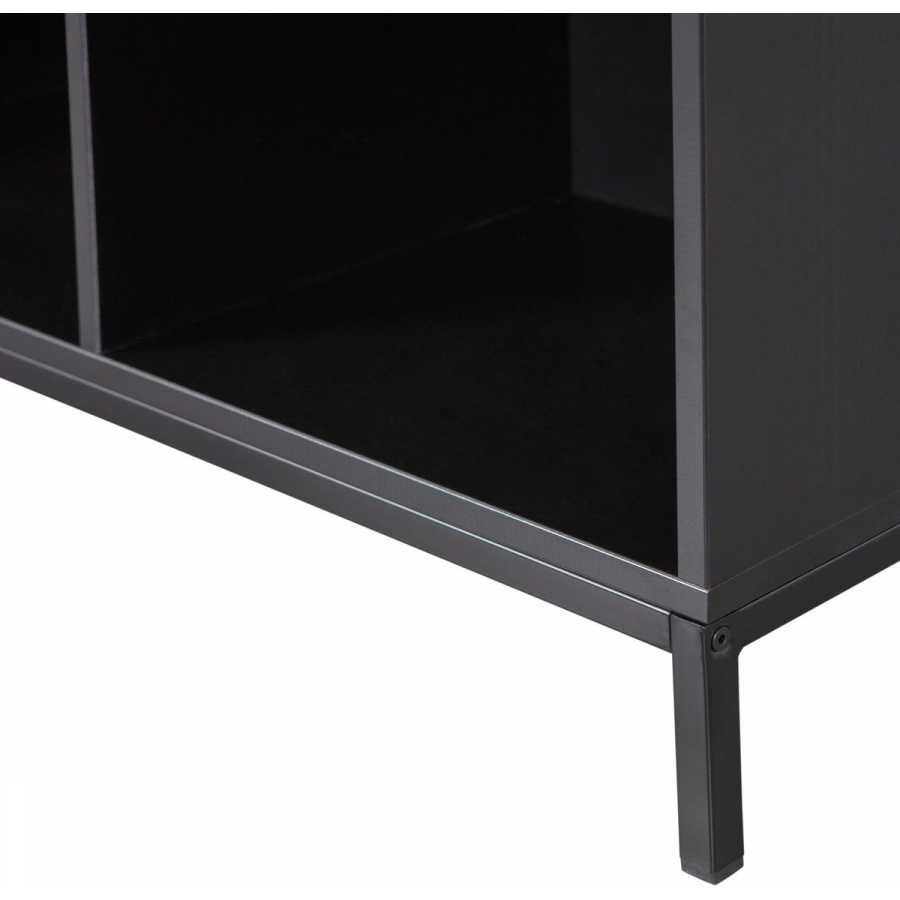 Naken Interiors Lower Case Two Open Modular Cabinet With Legs