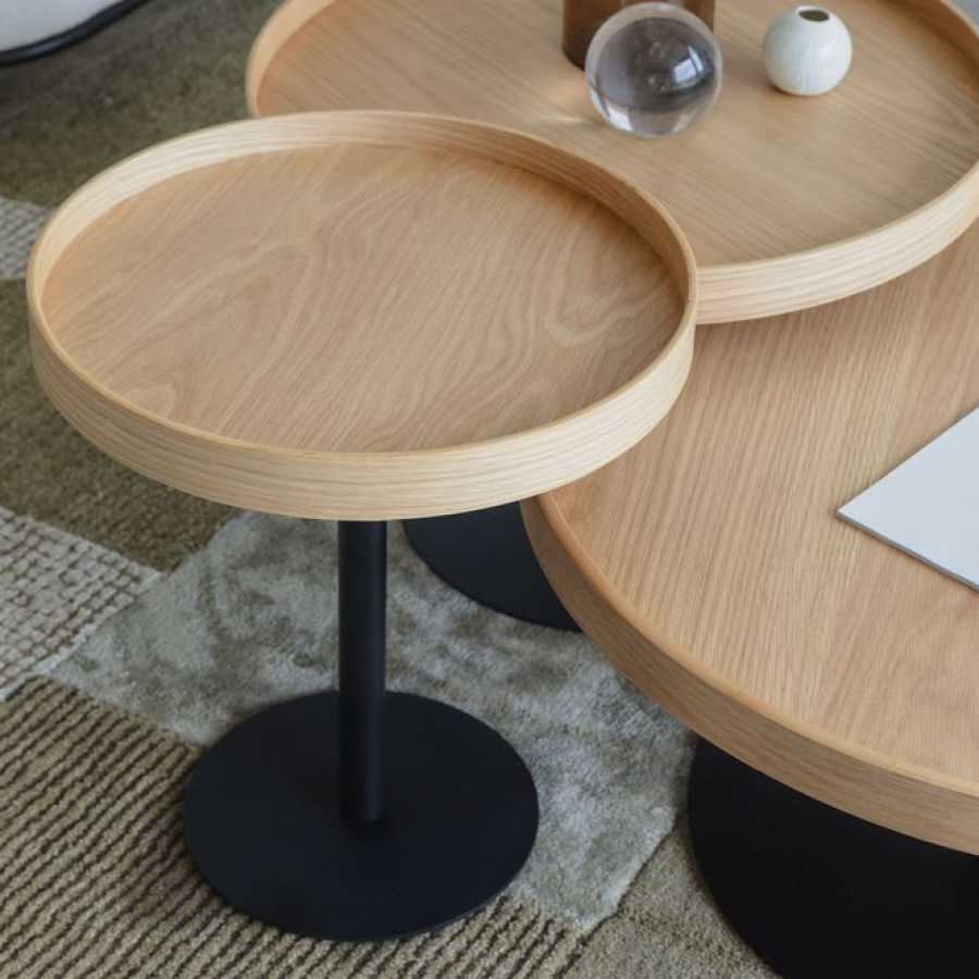 Naken Interiors Yuri Side Table - Oak