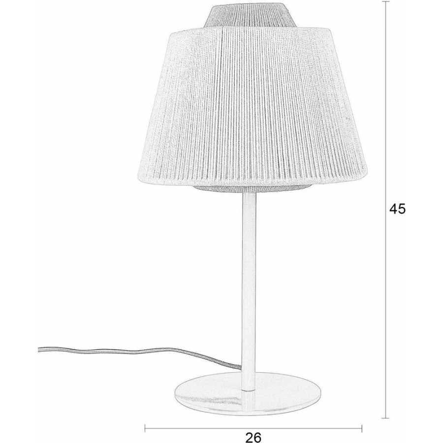 Naken Interiors Yumi Table Lamp