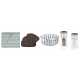 Metal Tableware, Tablecloths, Fruit Bowls & Salt & Pepper Grinders