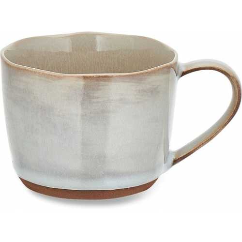 Nkuku Edo Short Mugs - Set of 2 - Terracotta