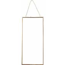 Nkuku Kiko Portrait XL Wall Frame - Brass Nkuku Kiko Portrait XL Wall Frame - Brass