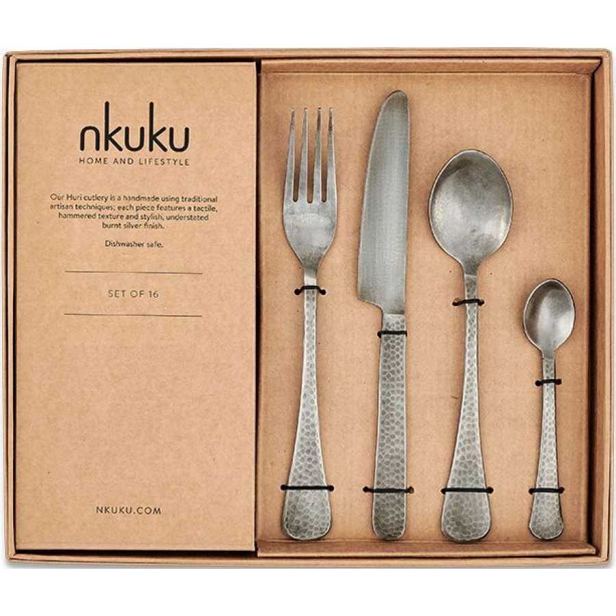 Nkuku Huri Cutlery - Set of 16