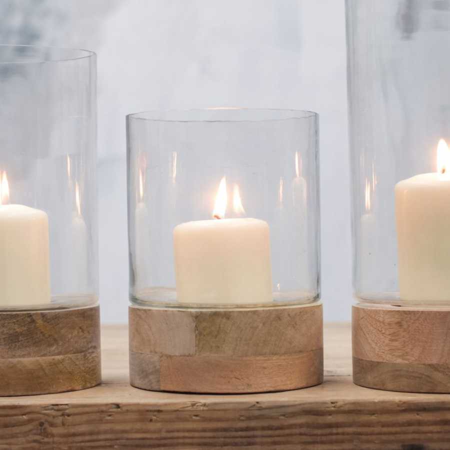 Small Nkuku Idha Hurricane Lantern - Small