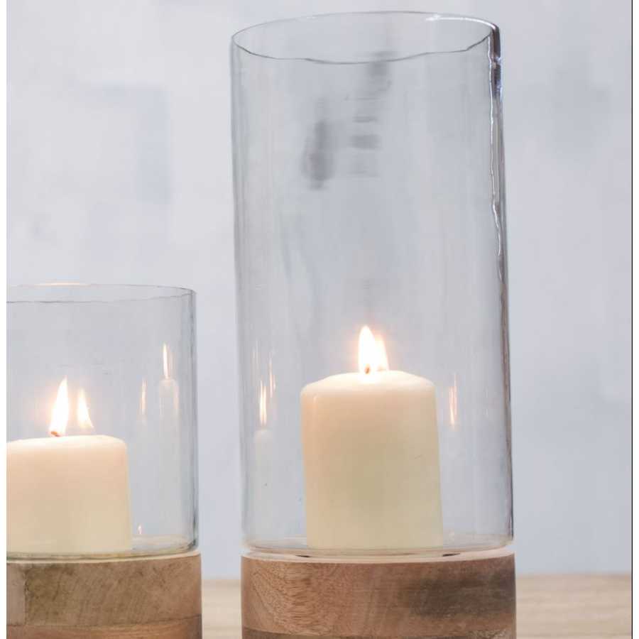 Large Nkuku Idha Hurricane Lantern - Large