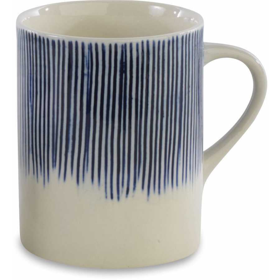 Nkuku Karuma Tall Mugs - Set of 2 - Blue
