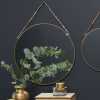 Nkuku Kiko Round Wall Mirror - Brass