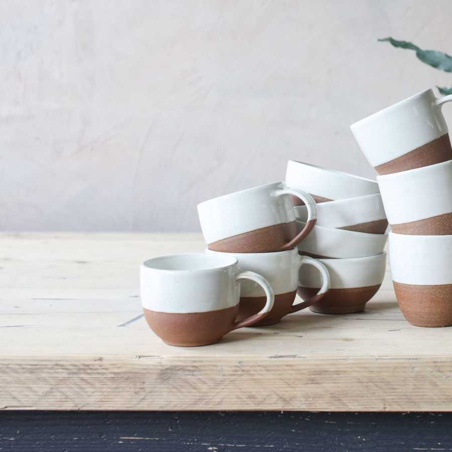 Nkuku Mali Dipped Short Mugs - Set of 2
